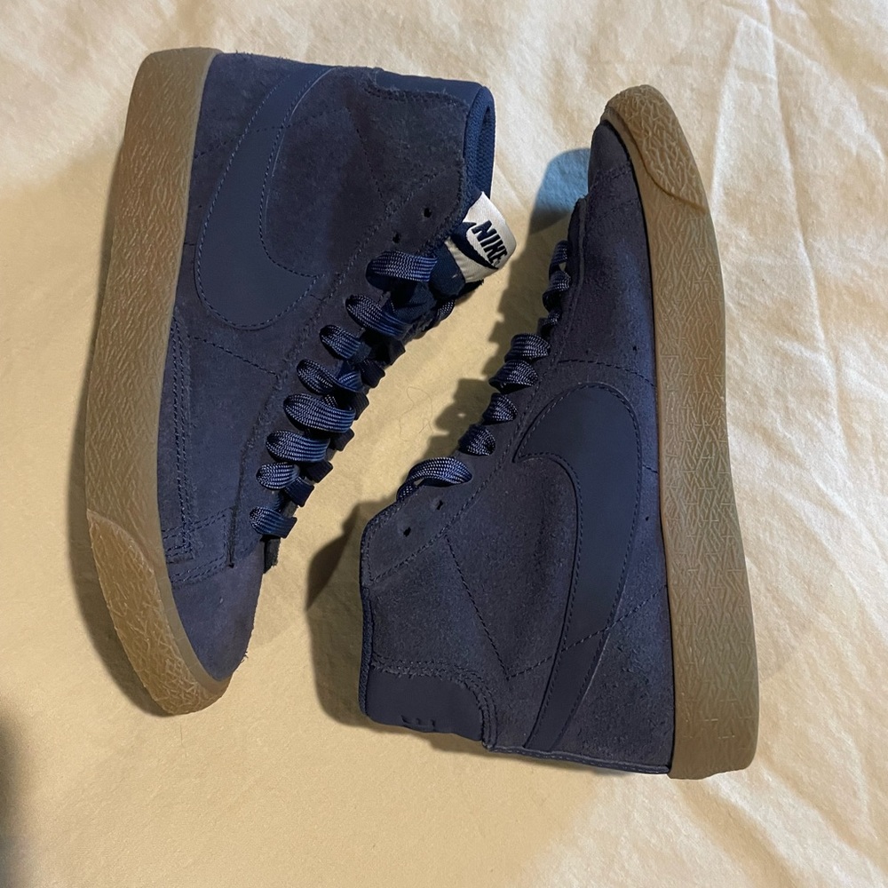 Nike suede blazers